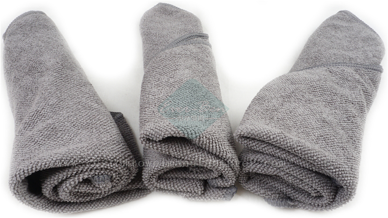 China Bulk Custom microfiber cloth yellow towels wholesale Home Cleaning Towels Supplier